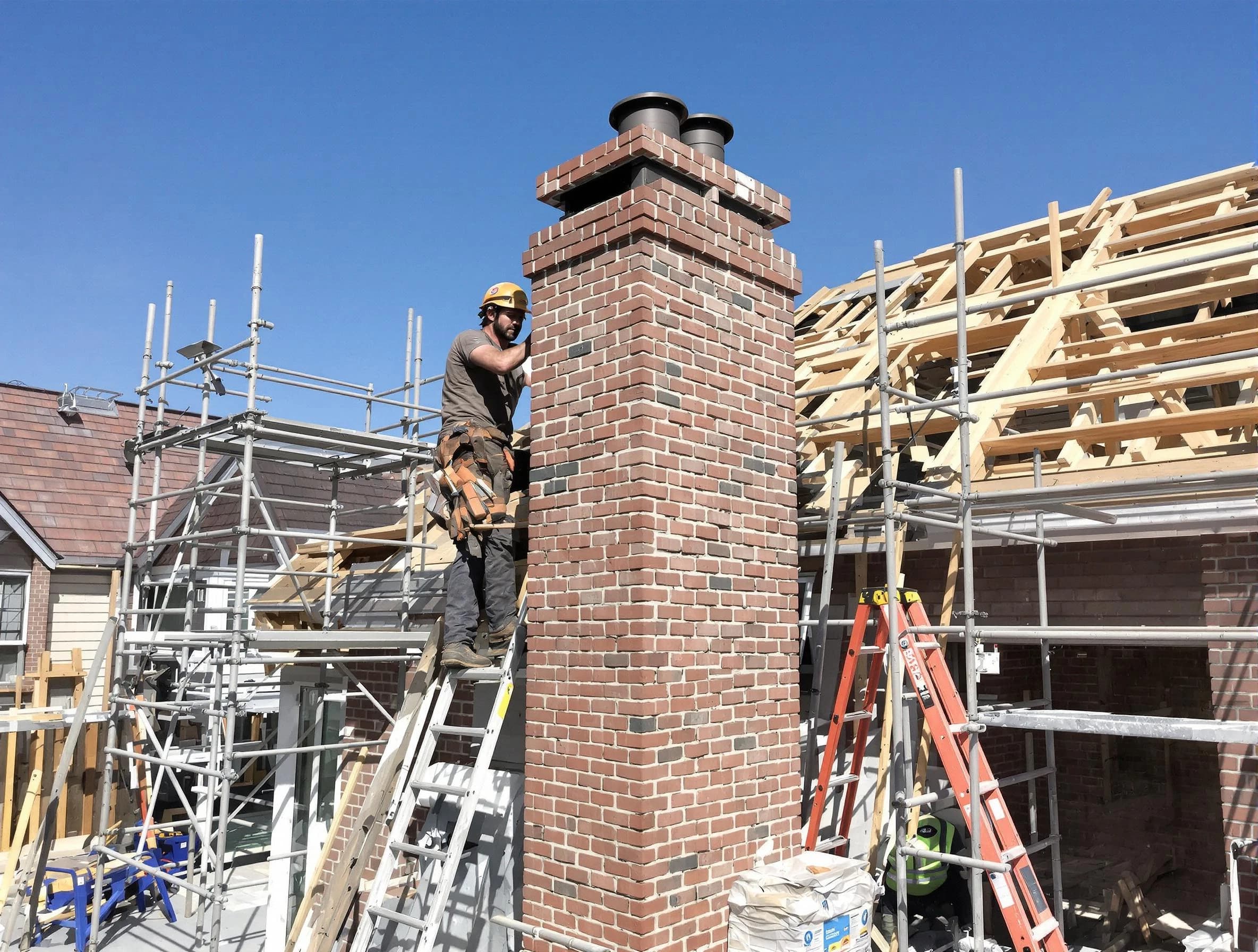 New chimney installation completed by Randolph Chimney Sweep in Randolph, MA