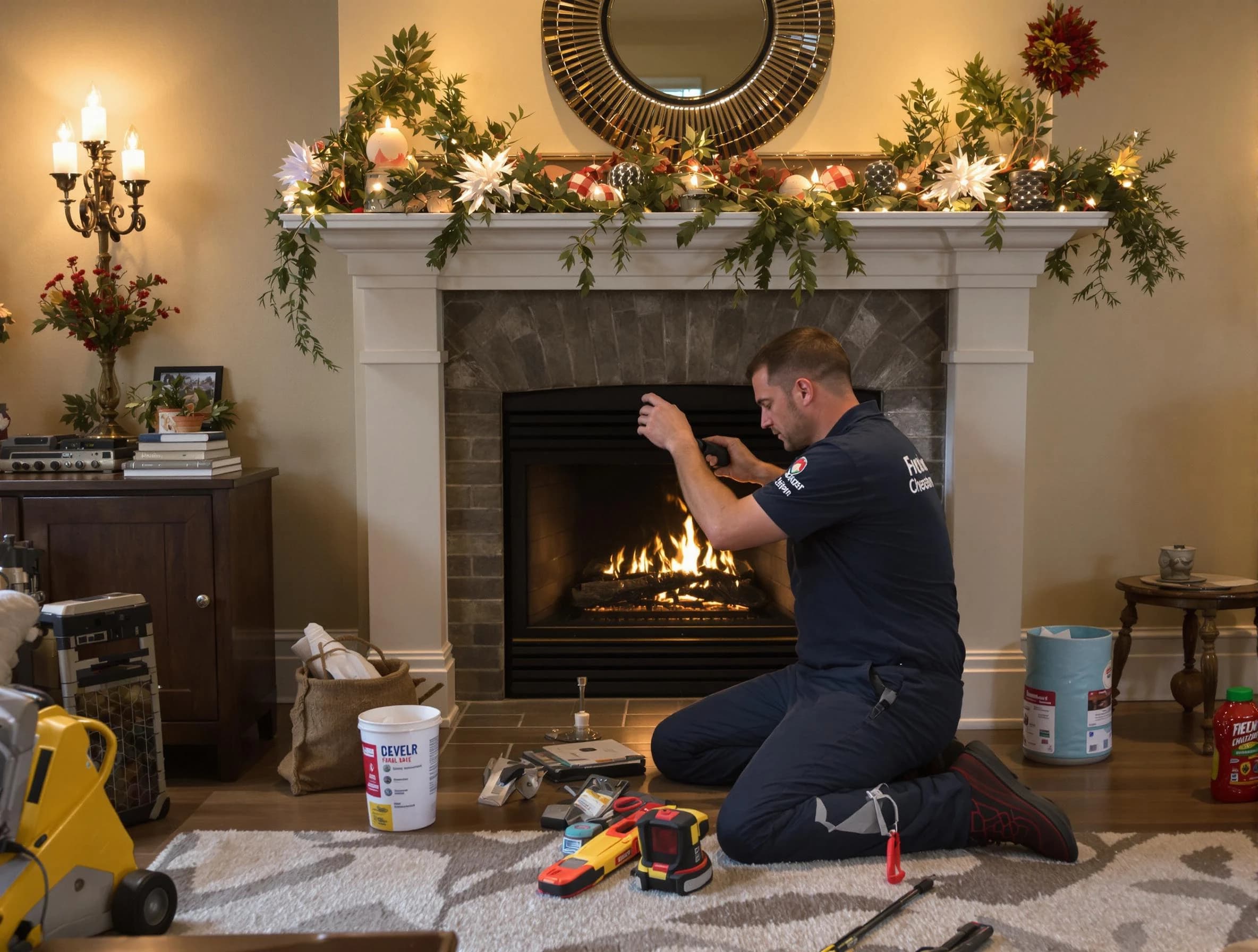 Randolph Chimney Sweep offering fireplace maintenance services in Randolph, MA