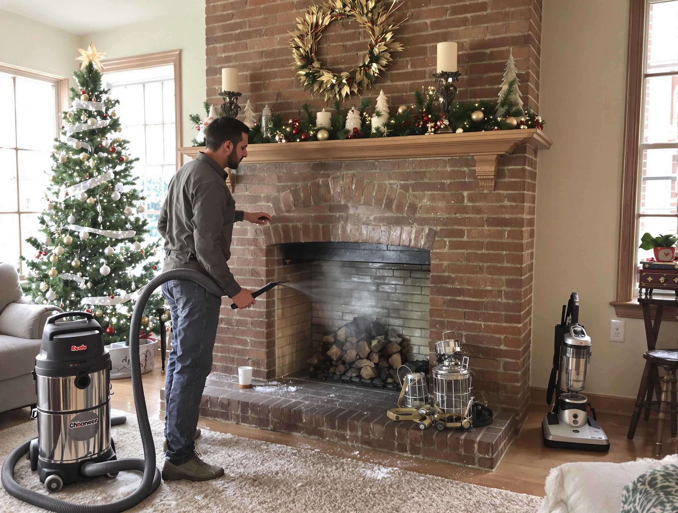 Fireplace Cleaning in Randolph